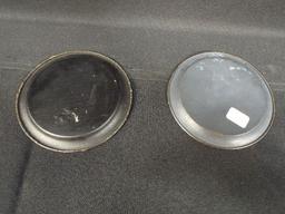 LOT (2) Resinol & Benzine Soap Tip Trays