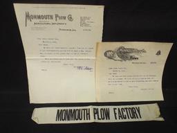 Monmouth Plow Company LOT