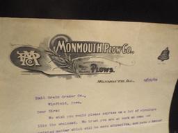 Monmouth Plow Company LOT