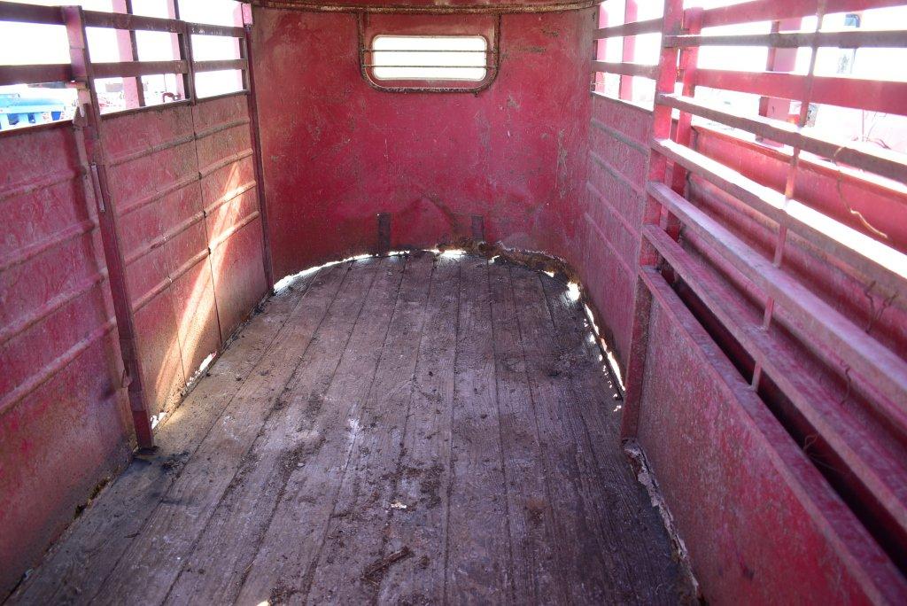 1992 Kiefer 16' Livestock Trailer