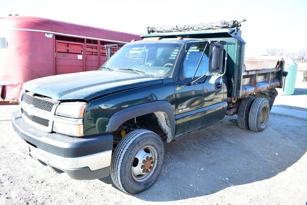 2003 Chevrolet 3500 Duramax Dump Truck