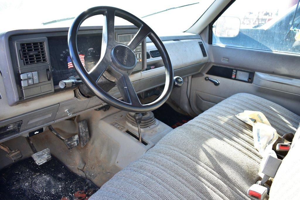 1991 Chevrolet 3500 Flatbed Truck