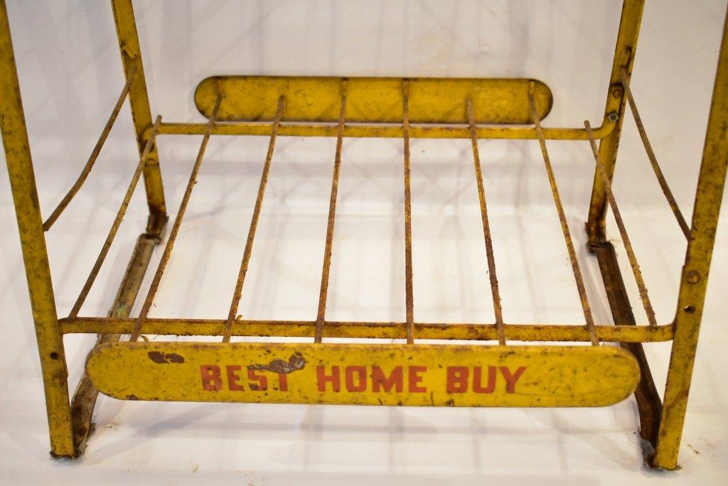 Royal Crown Soda Bottle Store Display Rack