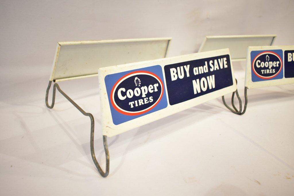 LOT (2) Cooper Tire Display Racks