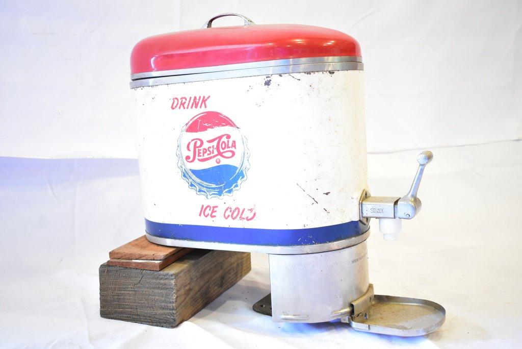 1940s Dole Pepsi Cola Outboard Syrup Dispenser