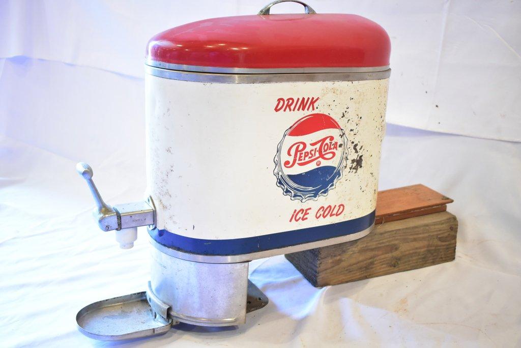 1940s Dole Pepsi Cola Outboard Syrup Dispenser