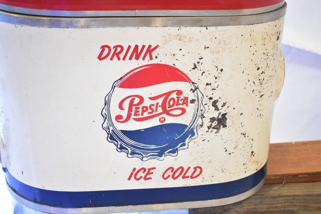 1940s Dole Pepsi Cola Outboard Syrup Dispenser