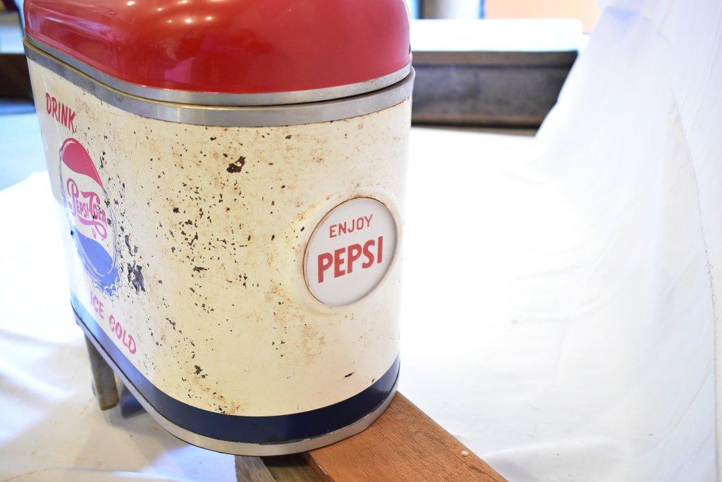 1940s Dole Pepsi Cola Outboard Syrup Dispenser