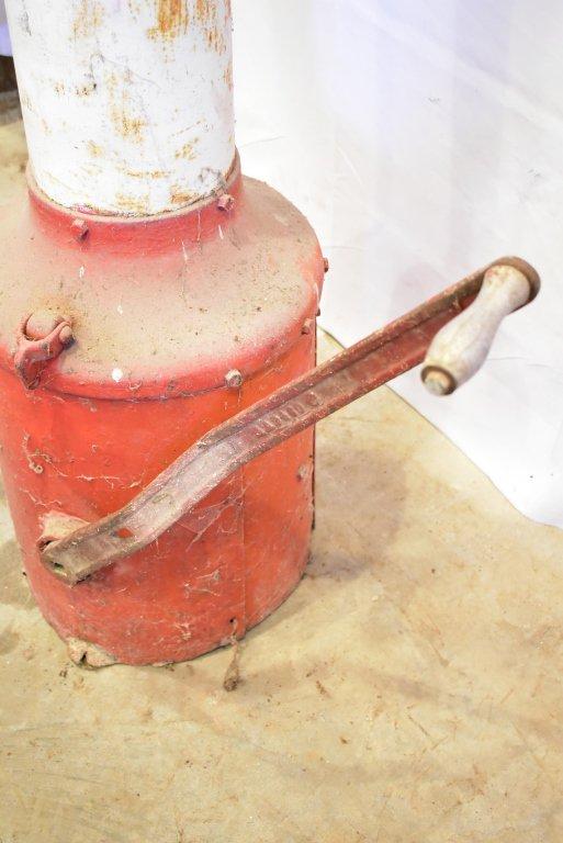 1925 Rush  Model H "Stove Pipe" Visible Gas Pump