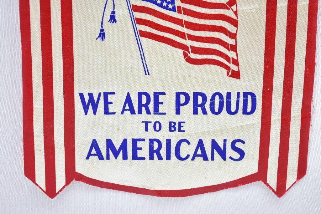 (5) WWII Patriotic Banners