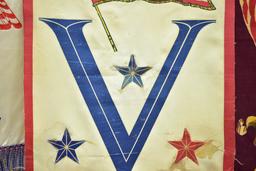 (5) WWII Patriotic Banners