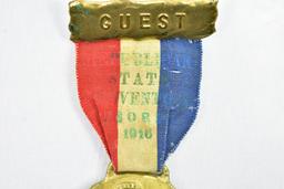 (3) Early U.S. Ribbons/ Pins