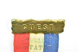 (3) Early U.S. Ribbons/ Pins