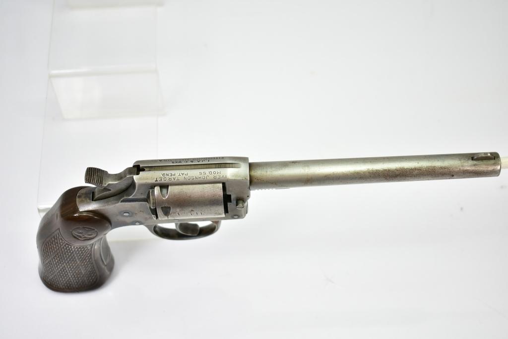 Circa 1955, Iver Johnson, Model 55 Target, 22 RF Cal., Revolver