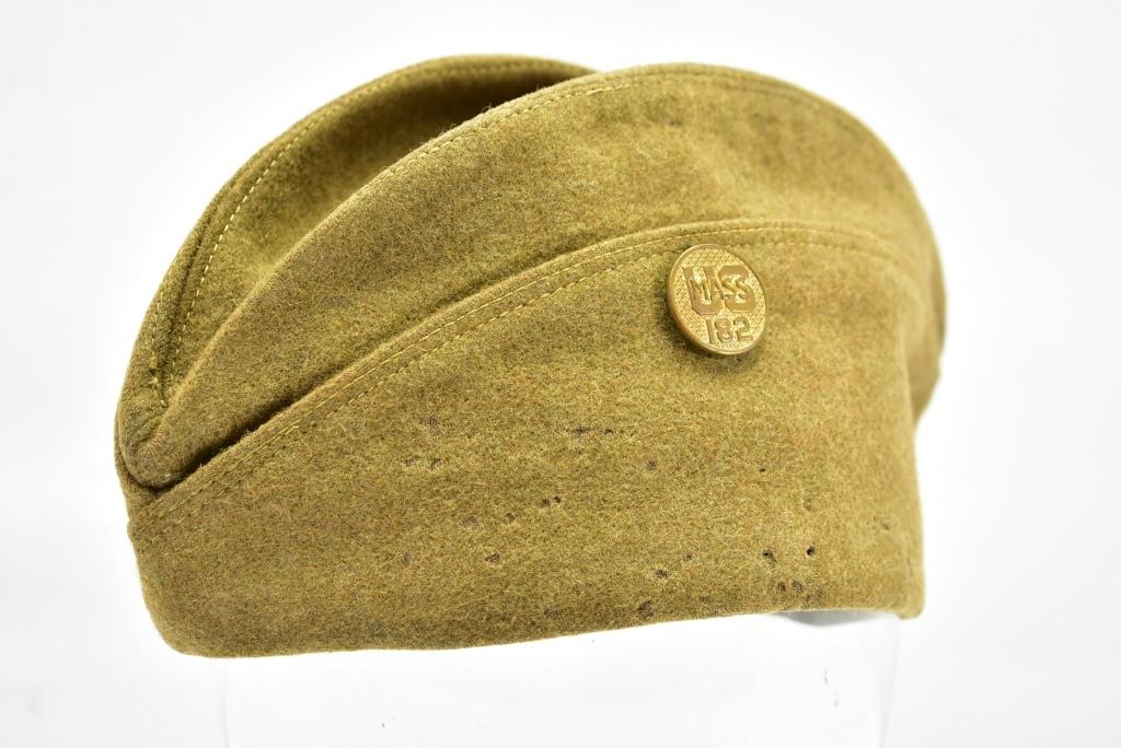 WWI Garrison Cap (U.S., Massachusetts, 182nd Infantry)