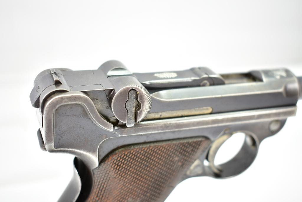 Circa 1905, DWM German Luger, Model 1900 With US Eagle, 7.65X21mm Cal., Semi-Auto