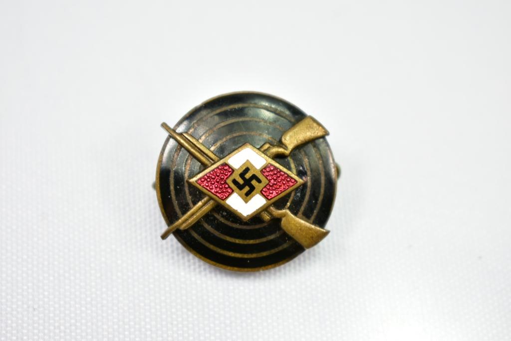 (2) WWII Hitler Youth Pins (Sells Together)