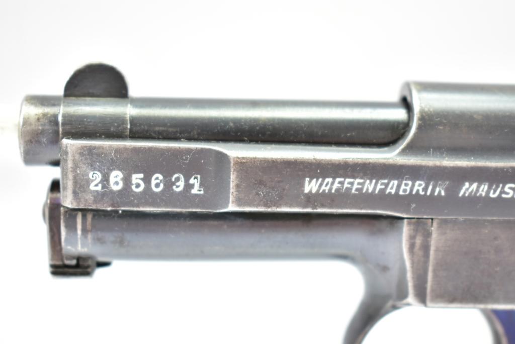 Circa 1910-1914, German Mauser, Model 1910 "Pocket Pistol",  .25 ACP Cal. (6.35 mm), Semi-Auto