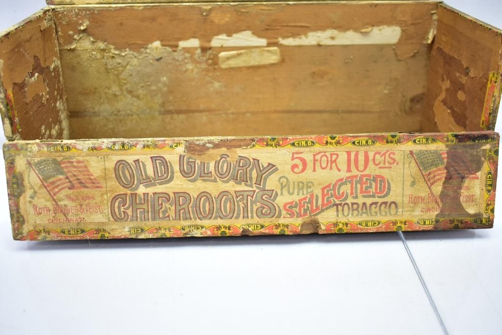 (8) Early Cigar/ Tobacco Boxes (Sells Together)