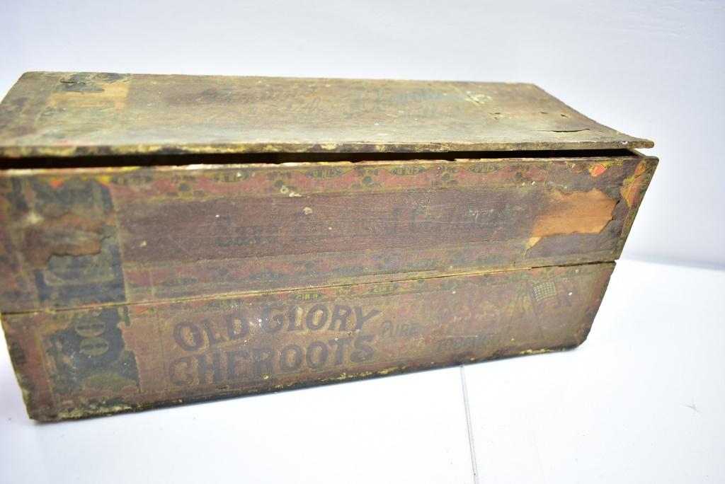 (8) Early Cigar/ Tobacco Boxes (Sells Together)