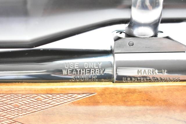 1987 Weatherby, Mark V Deluxe, 300 WBY Mag Cal., Bolt-Action W/ Scope