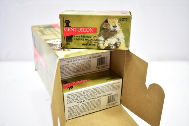 New Centurion Varmint, 5mm Rem Mag Ammo (500 Rounds)