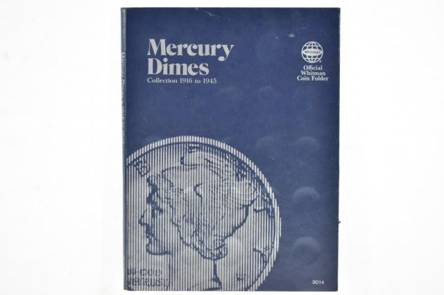 (76) Mercury Dimes In Book 1916-1945