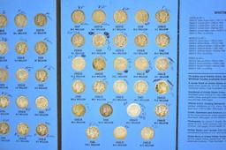 (76) Mercury Dimes In Book 1916-1945