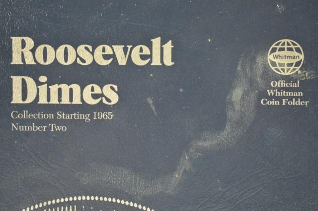 (179) Roosevelt Dimes In Books 1946-2005 (4 Books)