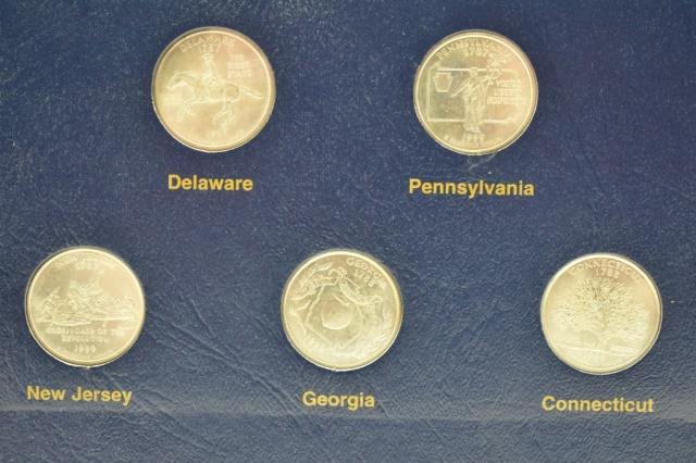 (50) Statehood Quarters In Book 1999-2008