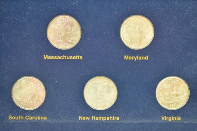 (50) Statehood Quarters In Book 1999-2008