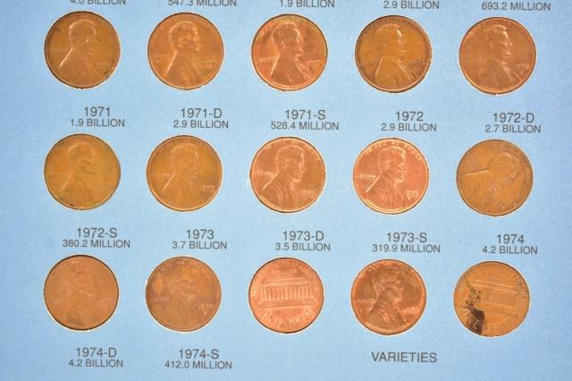 (355) Wheat Pennies/ Lincoln Cents In Books 1909-2013 (4 Books)