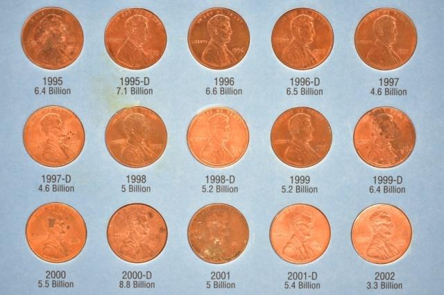 (355) Wheat Pennies/ Lincoln Cents In Books 1909-2013 (4 Books)