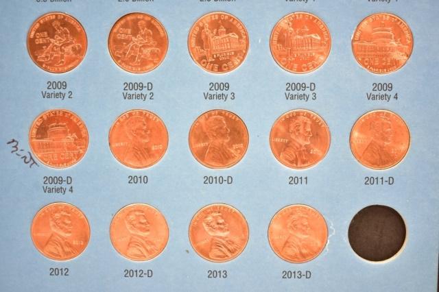 (355) Wheat Pennies/ Lincoln Cents In Books 1909-2013 (4 Books)