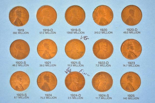 (355) Wheat Pennies/ Lincoln Cents In Books 1909-2013 (4 Books)