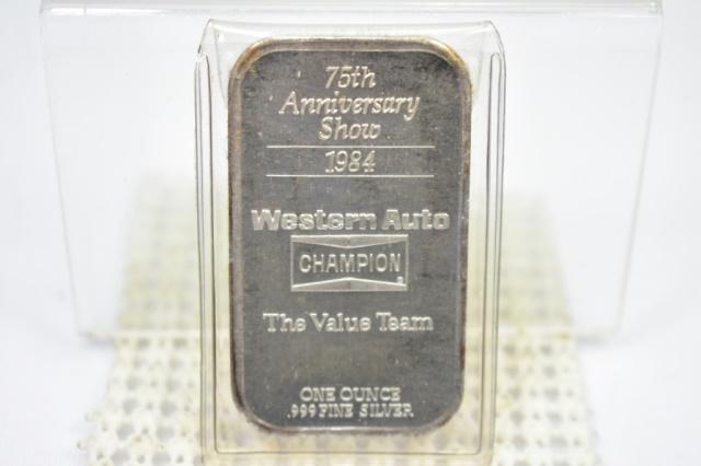 (2) One Ounce .999 Fine Silver Bars