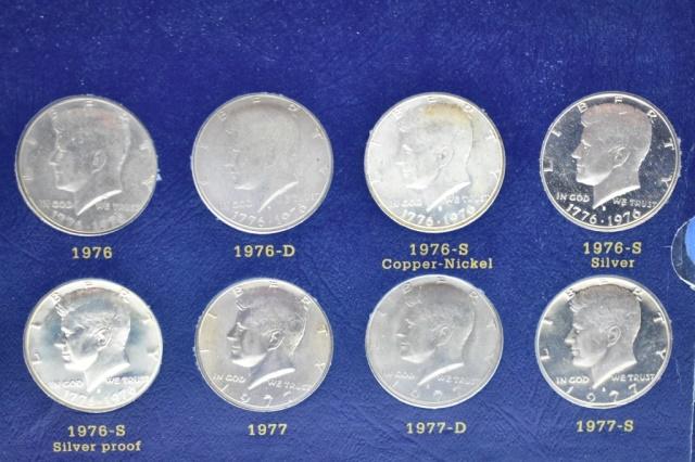 (38) Kennedy Half Dollars In Book 1964-1979