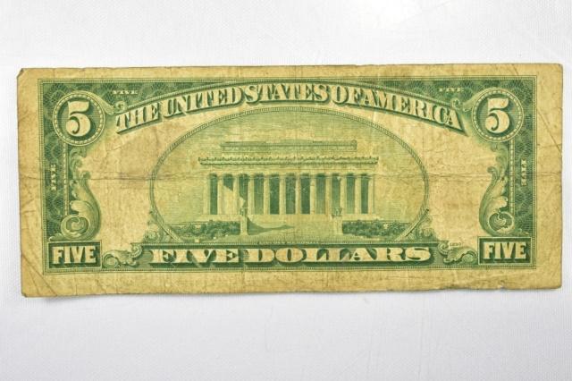 (3) Five Dollar & Two Dollar Red Seal Notes