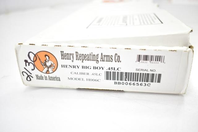 New Henry, "Big Boy", 45 Colt Cal., Lever Action (In Box)