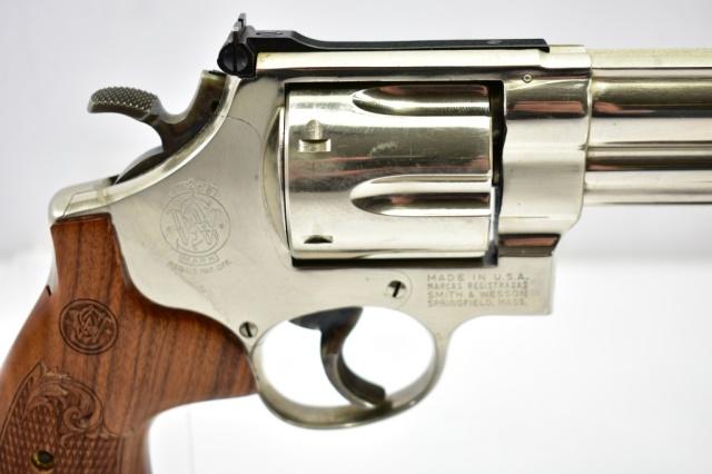 1979 Smith & Wesson, Model 29-2 Nickle, 44 Mag Cal., Revolver (Original & Custom Grips)