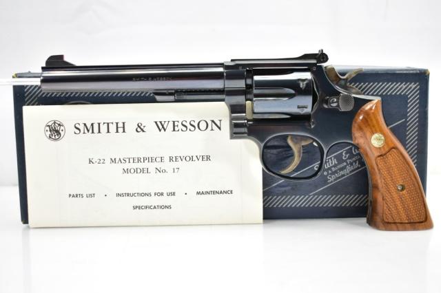 1977 Smith & Wesson, Model 17-4, 22 LR Cal., Revolver (In Box With Paperwork)