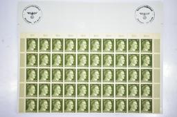 WWII Adolf Hitler Stamps & Intaglio Glass Pendant