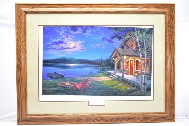 "The Perfect Getaway" Signed Print By Darrell Busch W/ COA