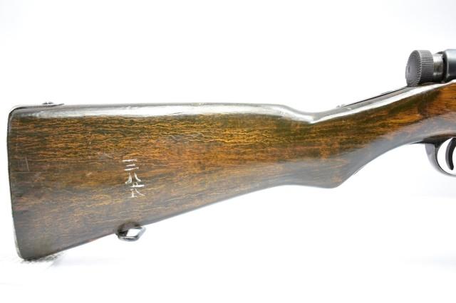 WWII Japanese Arisaka Type 38 Carbine, 6.5 Jap Cal., Bolt-Action