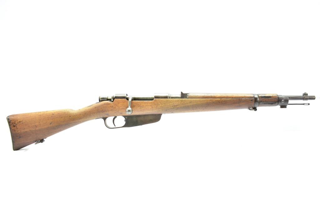 1938 WWII Italian, Gardone M38 Carbine, 6.5 Carcano Cal., Bolt-Action