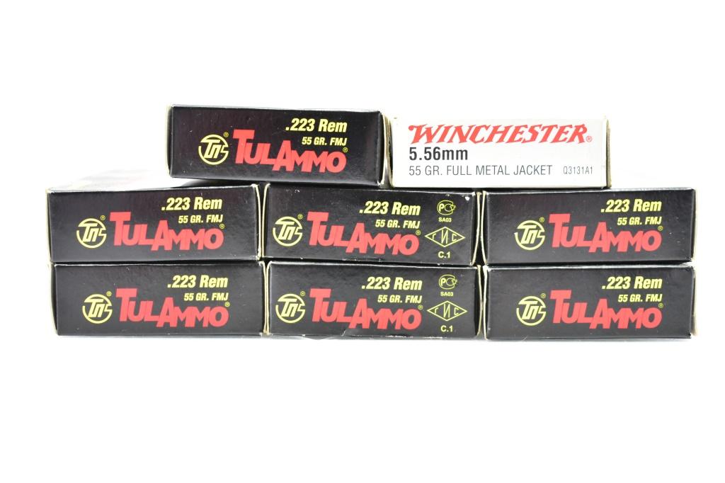 148 Rounds Of 223 Rem Caliber Ammo (No FFL NEEDED)