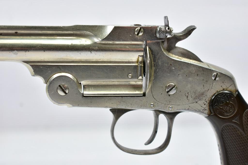 Circa 1900 Smith & Wesson, Mod. 1891 "Target", 22 LR Cal., Single Shot W/ Holster, SN - 18878