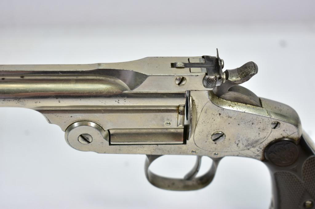 Circa 1900 Smith & Wesson, Mod. 1891 "Target", 22 LR Cal., Single Shot W/ Holster, SN - 18878