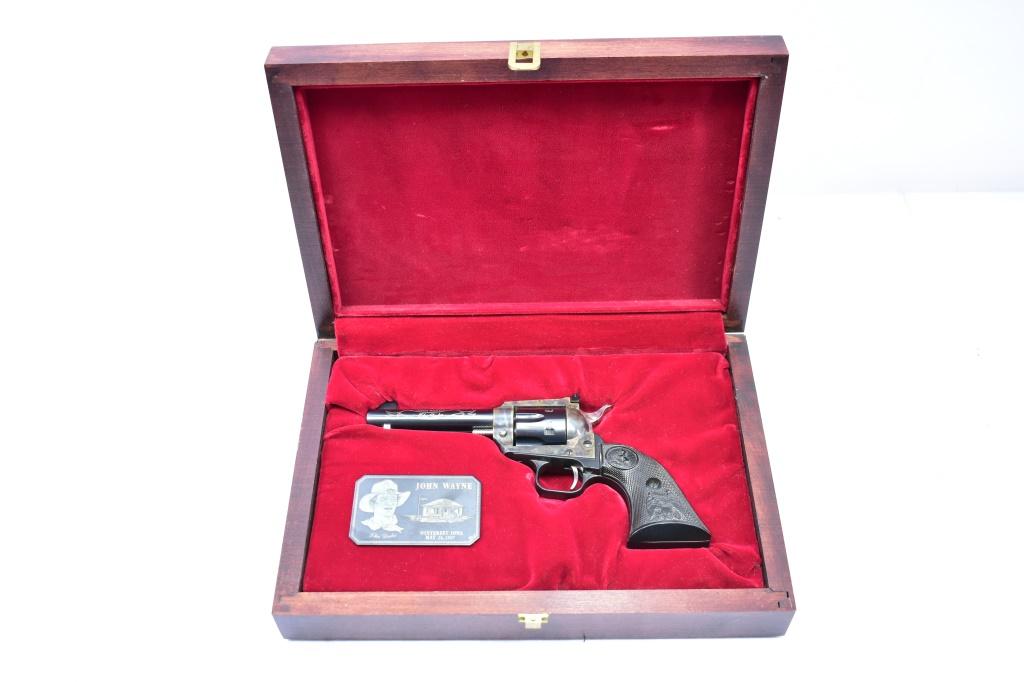 1983 Cased Colt, John Wayne Commemorative, 22 LR Cal., Revolver, SN - G209510