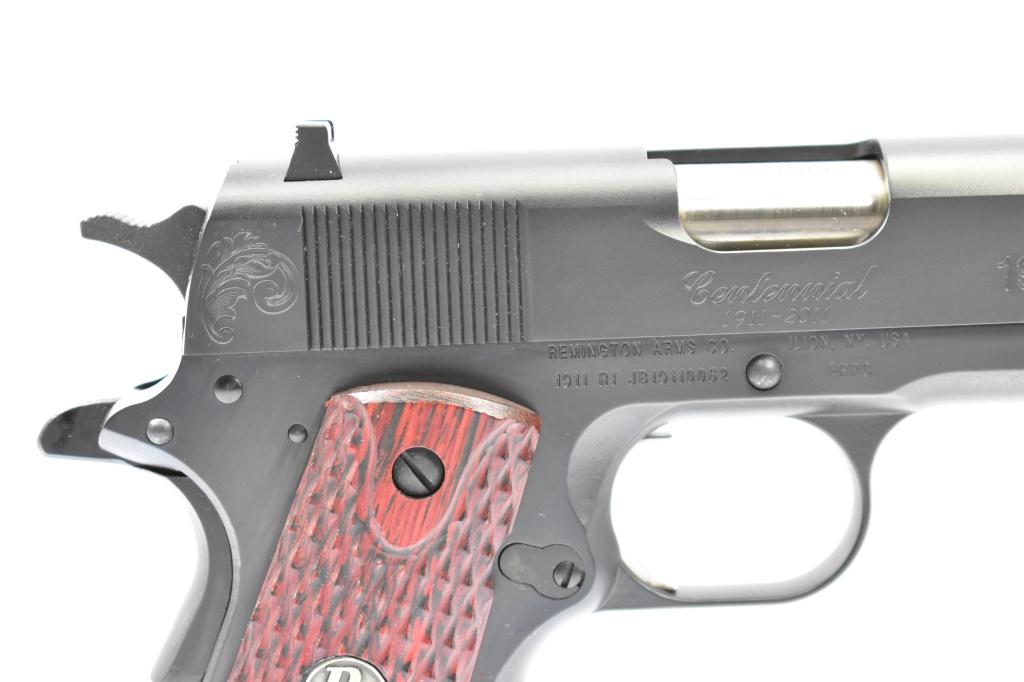 Remington, 1911 Centennial Edition, 45 ACP Cal., Semi-Auto In Hardcase, SN - JB19110062